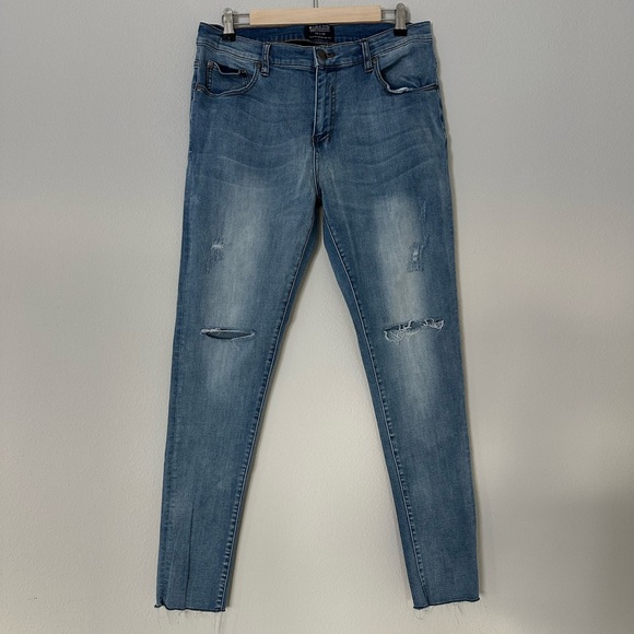 Like New! Double Dyed Super Skinny Flex Jeans - Picture 1 of 7